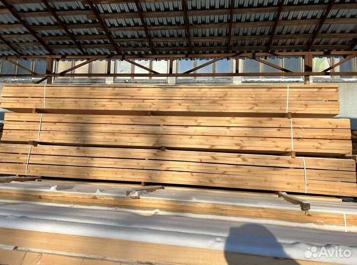 Доска обрезная 50х100х6000мм с доставкой