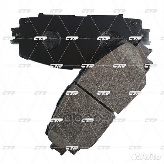 Колодки тормозные передние GK1081 CTR