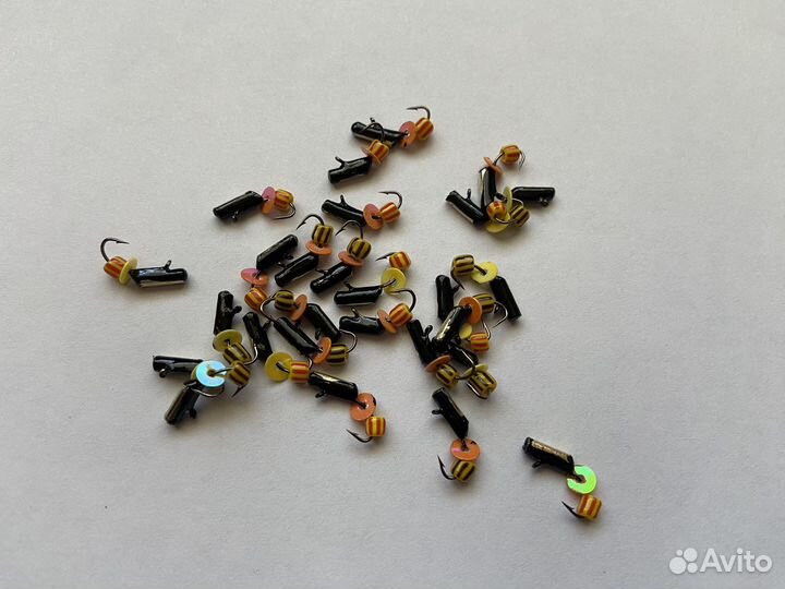 Мормышка желтый столбик