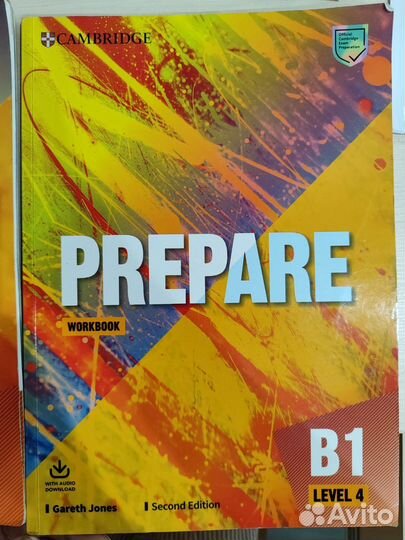 Учебник и рабочая тетрадь Prepare B1