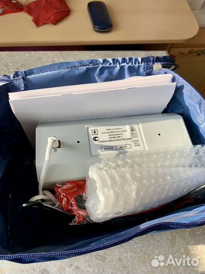 Облучатель ультрафиолетовый кварцевый оуфк -09-1