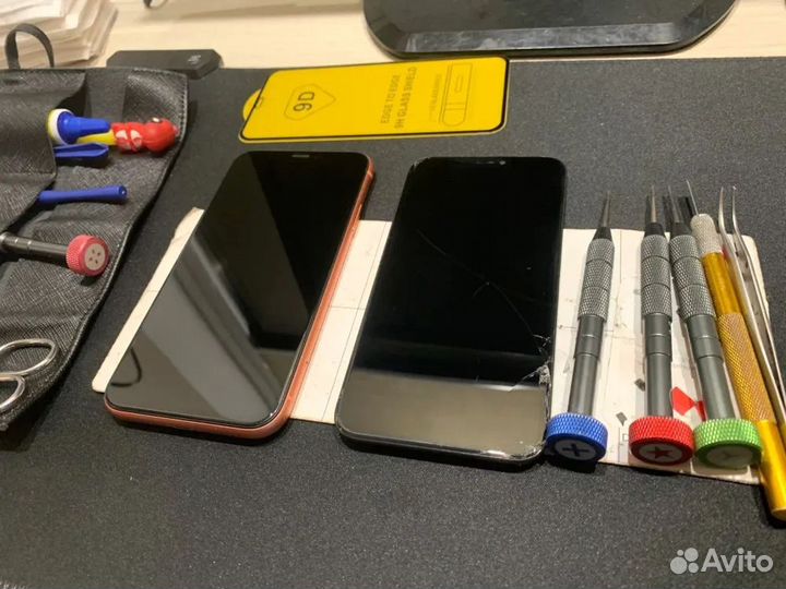 Ремонт iPhone. Замена экрана Замена аккумулятора