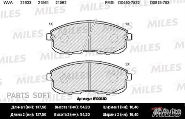 Колодки тормозные передние nissan juke