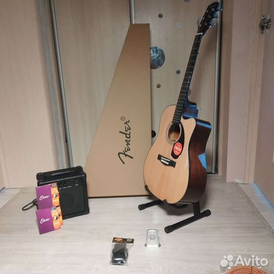 Гитара Fender CD60SCE