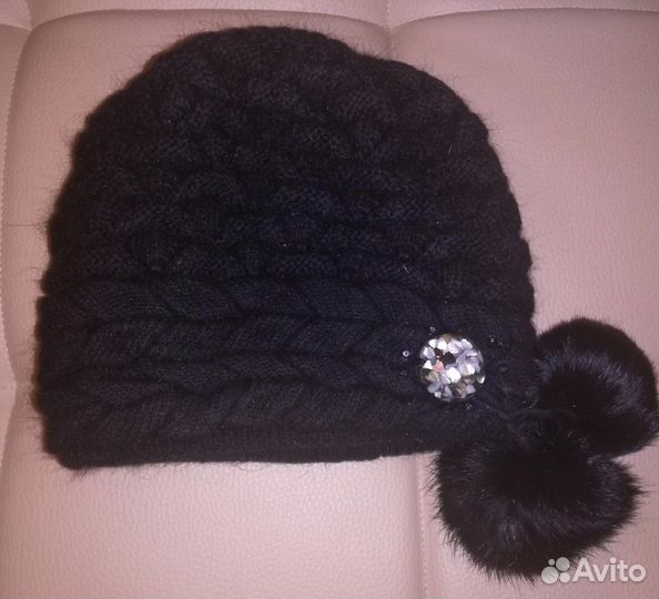 Шапка зимняя женская