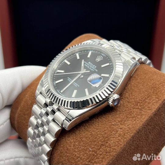 Часы Rolex DateJust Black 41 мм