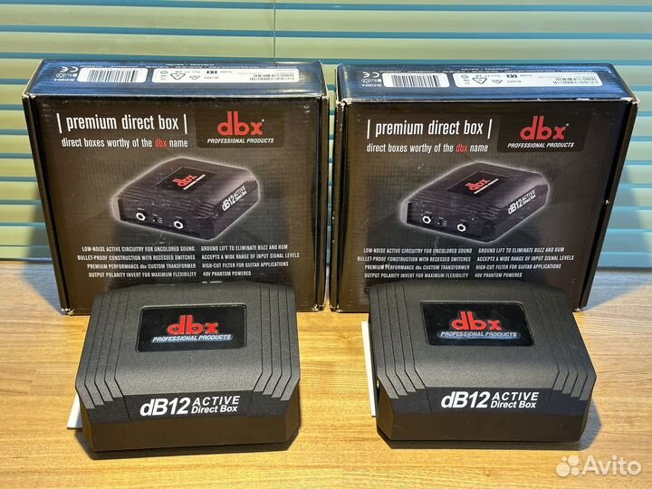 Активный Директ Бокс DBX dB12 (2 шт)