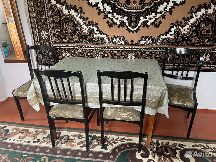 Стол и 6 стульев бу