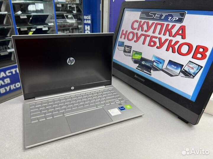 Ноутбук HP 14 i5 1135G7/8/512/mx450 2/FHD IPS