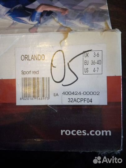 Ролики женские Roces