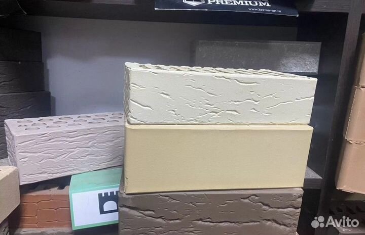 Кирпич лицевой слоновая кость