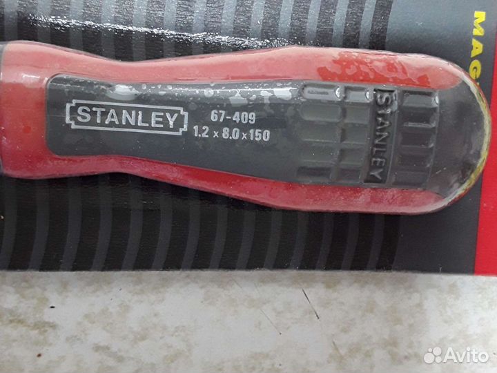 Отвертка фирмы Stanley новая оригинал england 1996