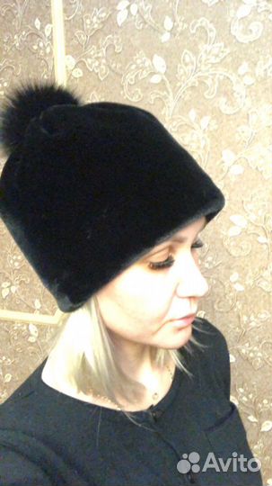 Шапка женская эко мех
