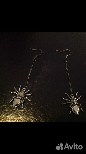 Серьги бижутерия