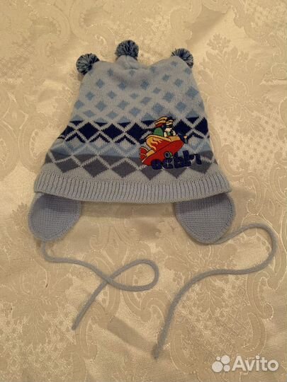 Шапка для мальчика 48-50