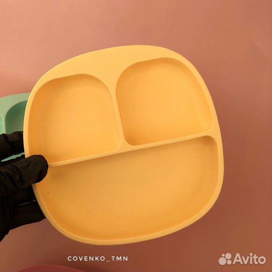 Силиконовая тарелка