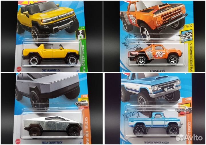 Hot Wheels оригинал (40 моделей на выбор) часть №1