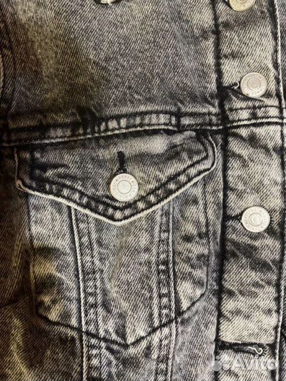 Джинсовка с мехом