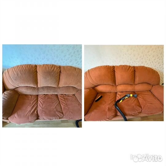 Химчистка мягкой мебели, дивана матраса и ковров