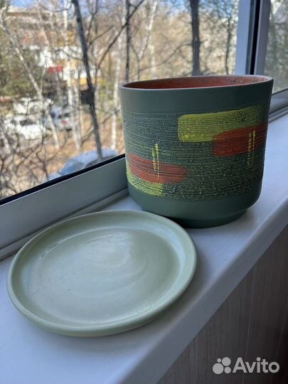 Горшок керамический для цветов