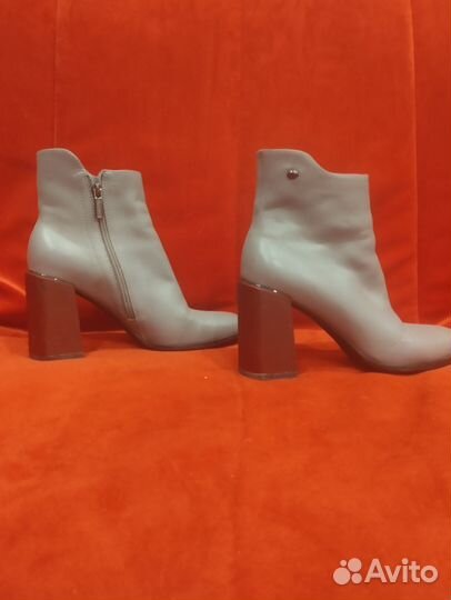Ботильоны натуральная кожа 38