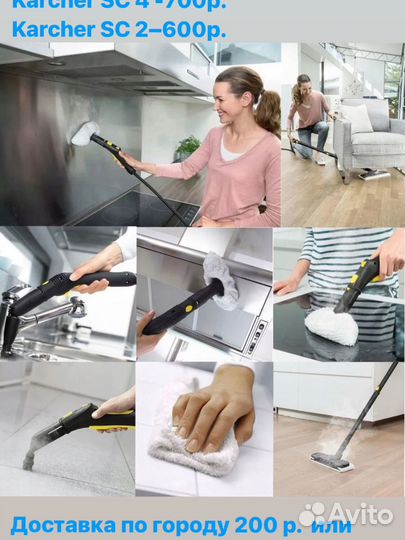 Karcher парогенератор аренда