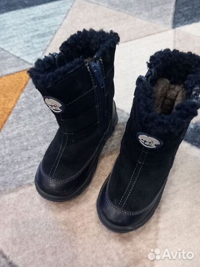 Сапоги зимние детские 25