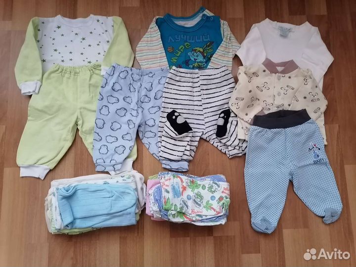 Вещи для мальчика до 6 месяцев
