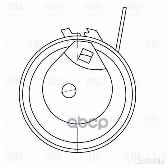 Ролик грм для а/м Jeep Cherokee (01) 2.5d/2.8d
