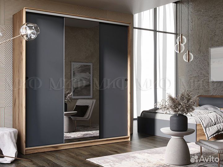 Шкаф-купе Альянс 2 м