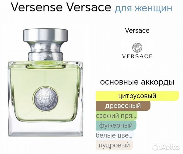 Духи тестер Versace Versense 66 мл