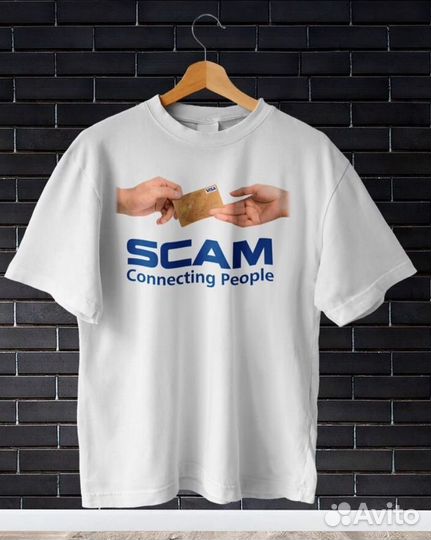 Футболка scam