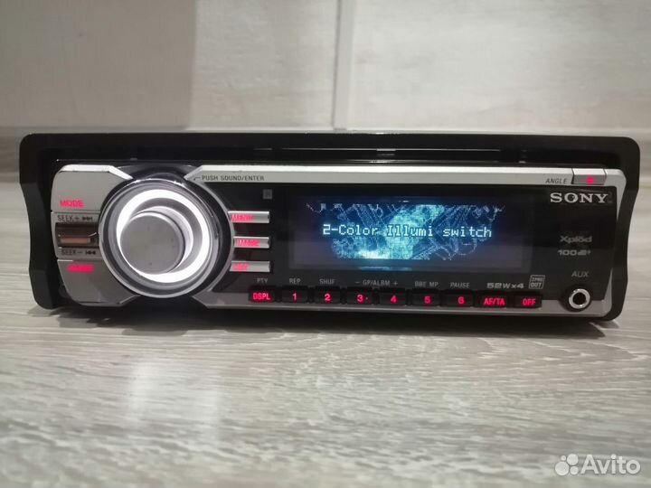 Автомагнитола sony CDX GT710