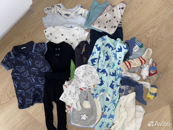 Детские вещи пакетом 74-80