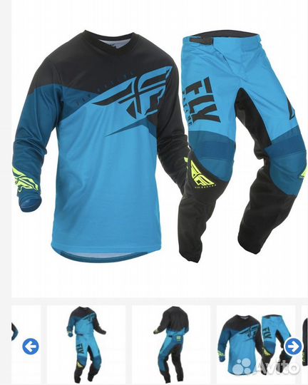 Джерси и штаны Fly Racing для мотокросса и эндуро