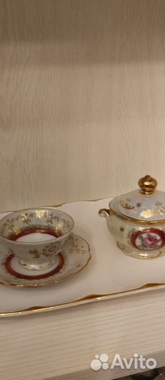 Чайный кофейный сервиз Чехия, Германия Мадонна