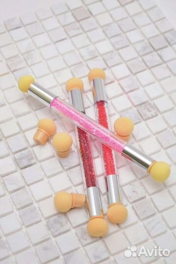 Аэропуффинг для дизайна ногтей