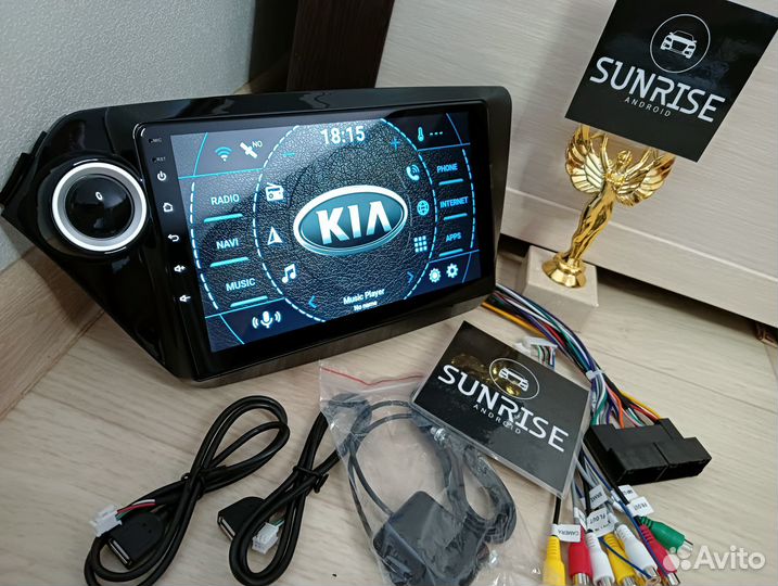 Магнитола Kia Rio android 2/32 новая