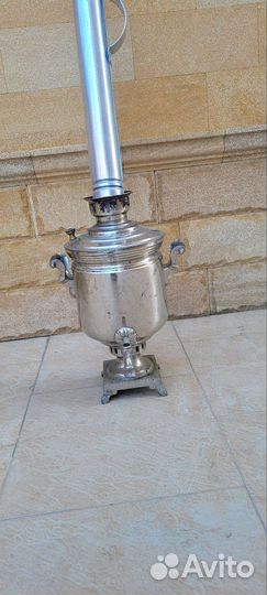 Самовар на дровах старинный