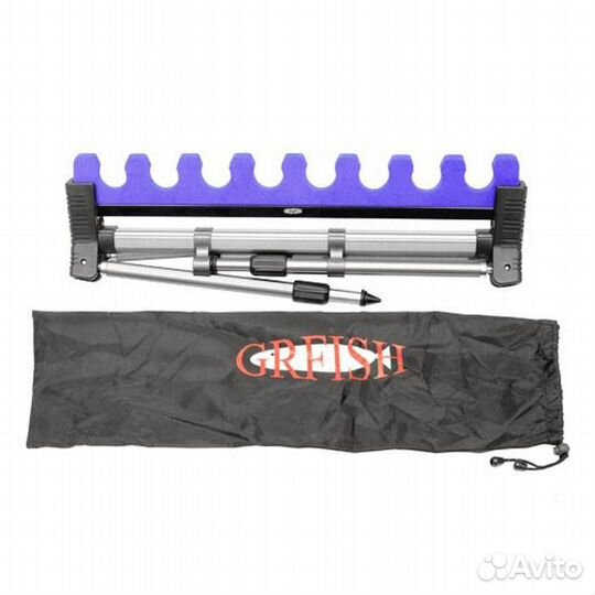 Стойка для удилищ складная с гребенкой