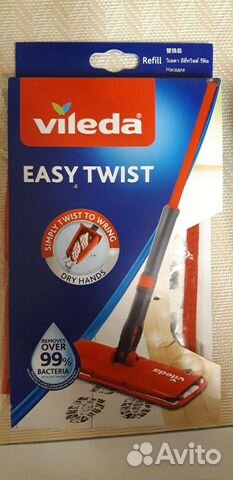 Тряпка Vileda easy tvist