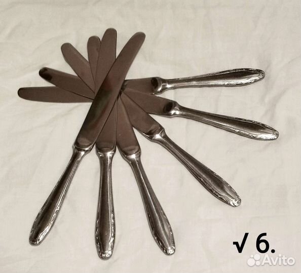 Ложки, вилки, ножи СССР