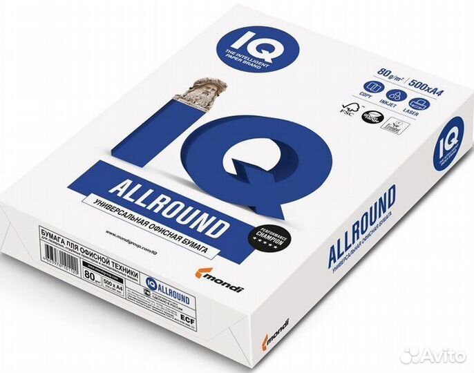 Бумага для принтера a4 IQ Allround