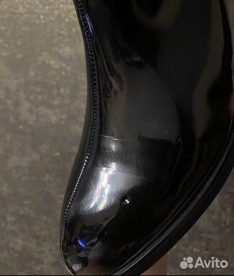 Сапоги женские новые лаковые