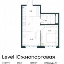 2-к. апартаменты, 34,7 м², 16/23 эт.