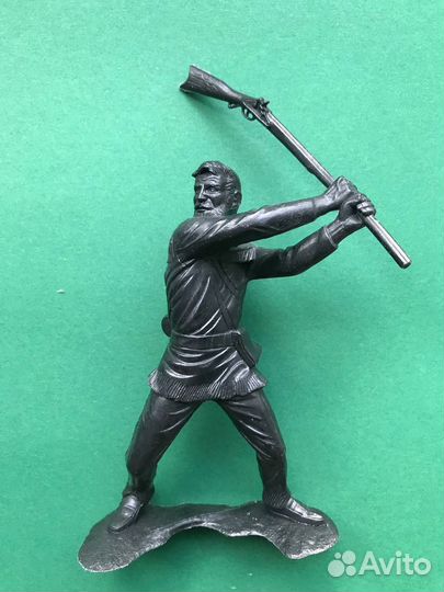 Советские коллекционные солдатики Трапперы дзи