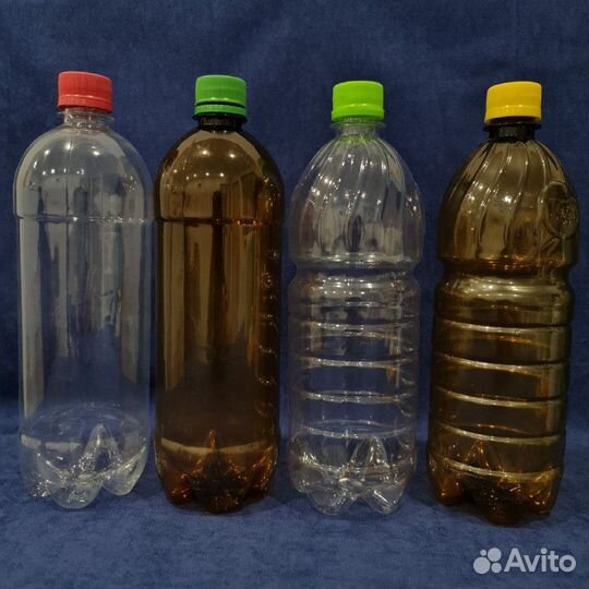 Пластиковая бутылка 0.5 л, 1л, 1.5л, 2.0л, 3.0л