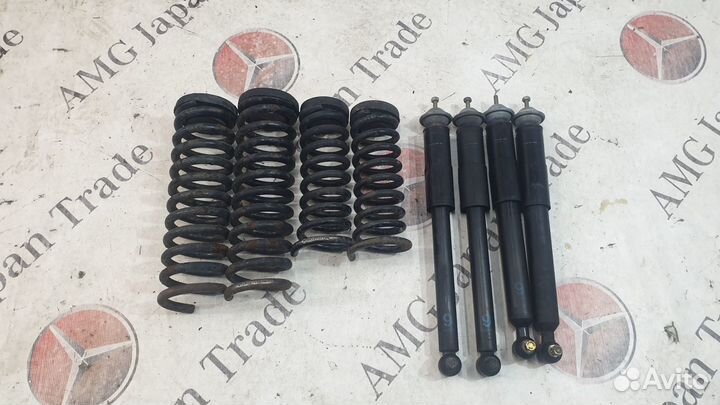 Пружины+ амортизаторы на Mercedes W140 S320