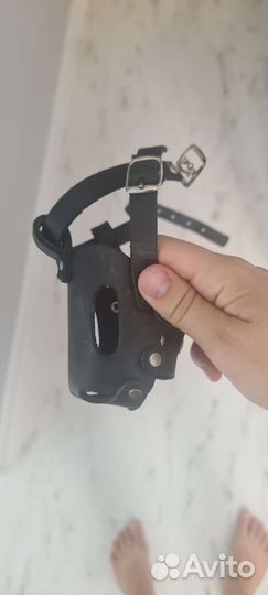 Кожаный намордник для собак средних пород