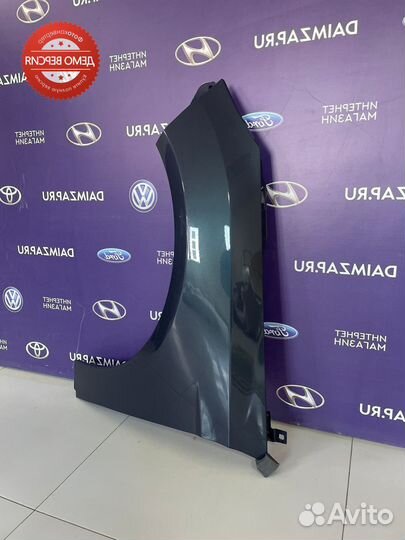 Крыло Ford Focus 3 левое /темно-серый bmze